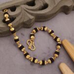 Gold Plated Female Rudraksh bracelet