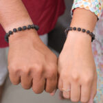 couple ganthan black bracelets