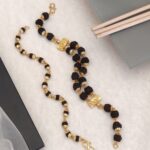 m_Couple bracelet Gold plated double line + gold plated female bracelet