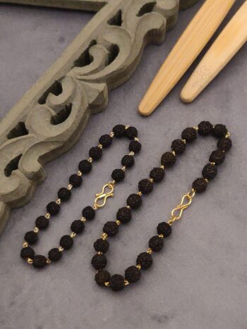 Couple regular rudraksh bracelet