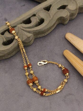 Gold plated Designer chain female bracelet