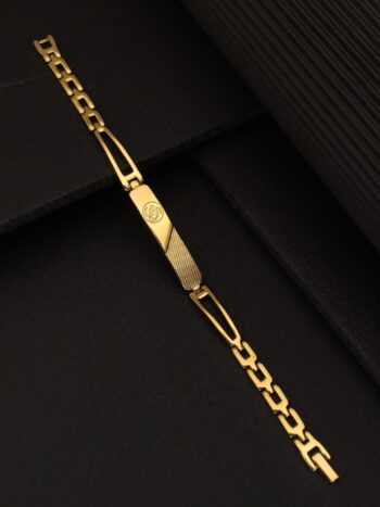 Gold plated female ohm bracelet