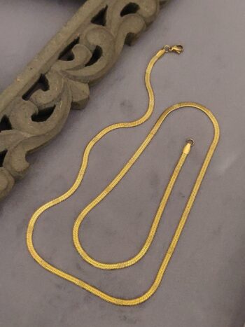 Gold-Plated Classic Snake Chain