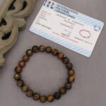Certified and Energised Tiger Eye bracelet