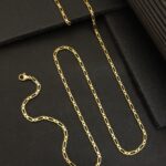 Gold-Plated Designer Box Chain
