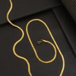 Gold-Plated Classic Snake Chain