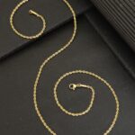 Gold-Plated Rope Chain