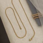 Gold-Plated Rope Chain