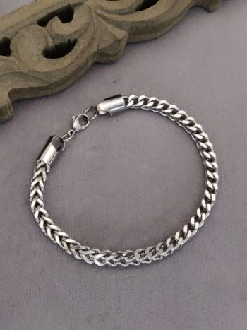 Iconic Square Design silver Bracelet