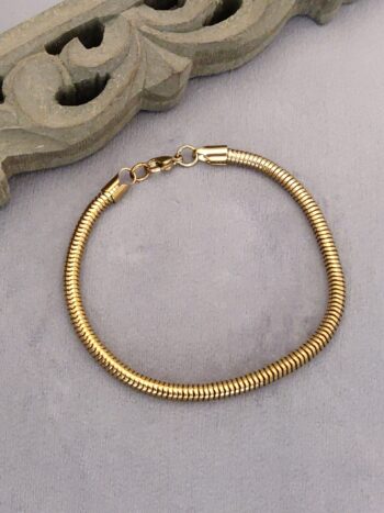 Luxury Gold Round Bracelet