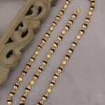 Shivansh gold plated Rudraksha chain
