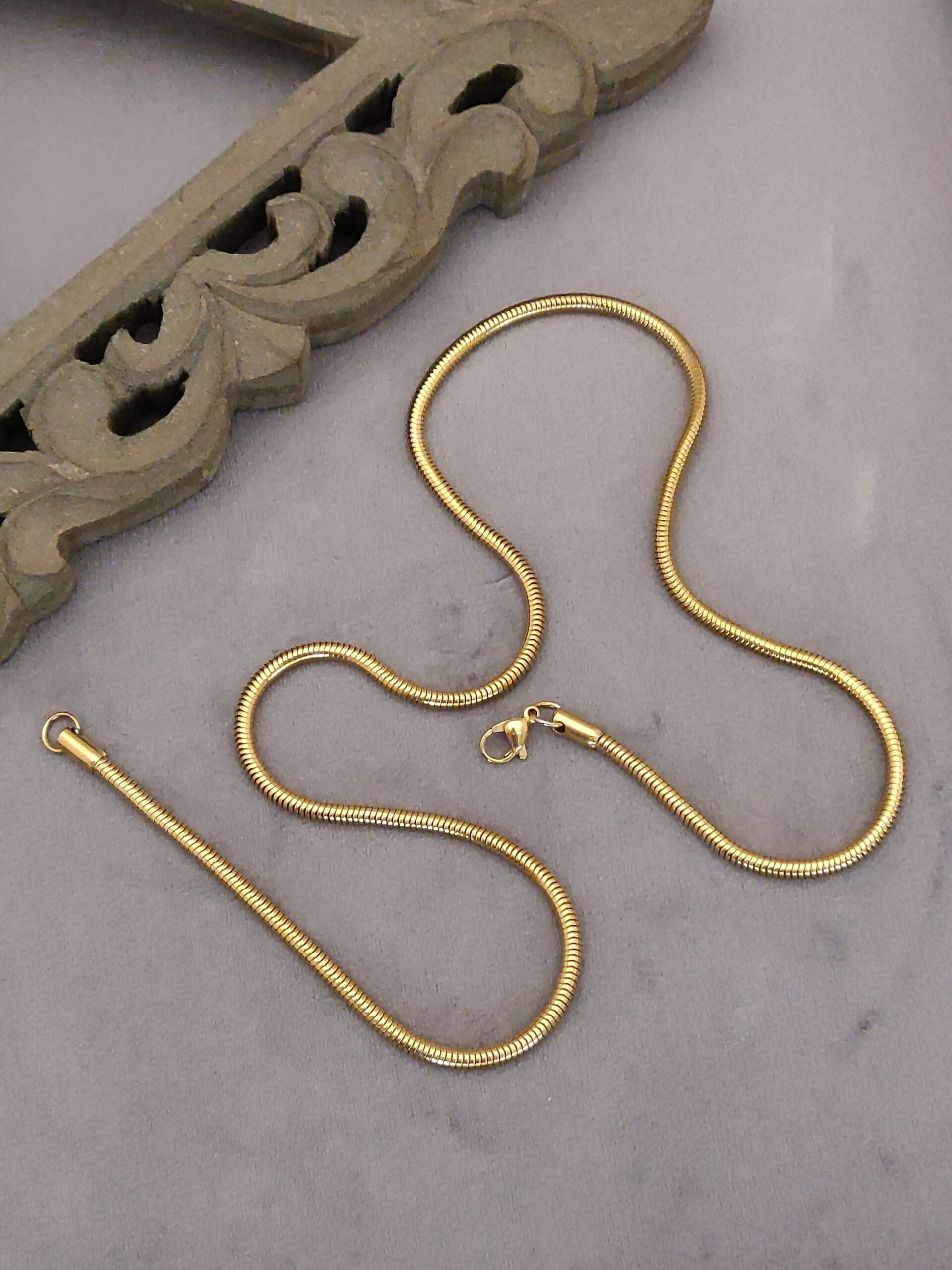 Luxury Gold Round Chain